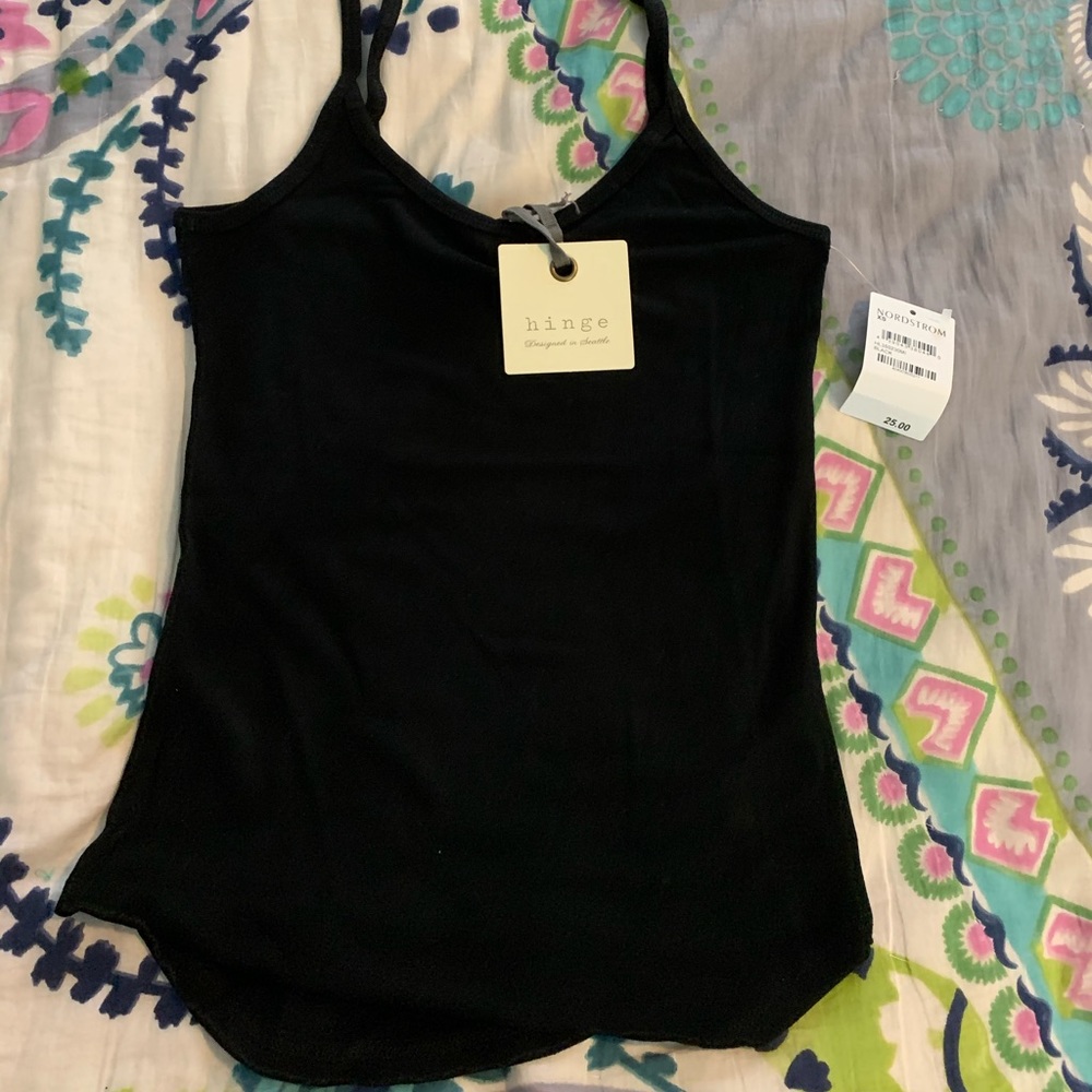❤️Hinge by Nordstrom black tank NWT